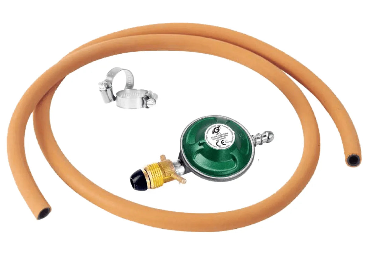 Regulatorset 30mbar - 8mm slang
